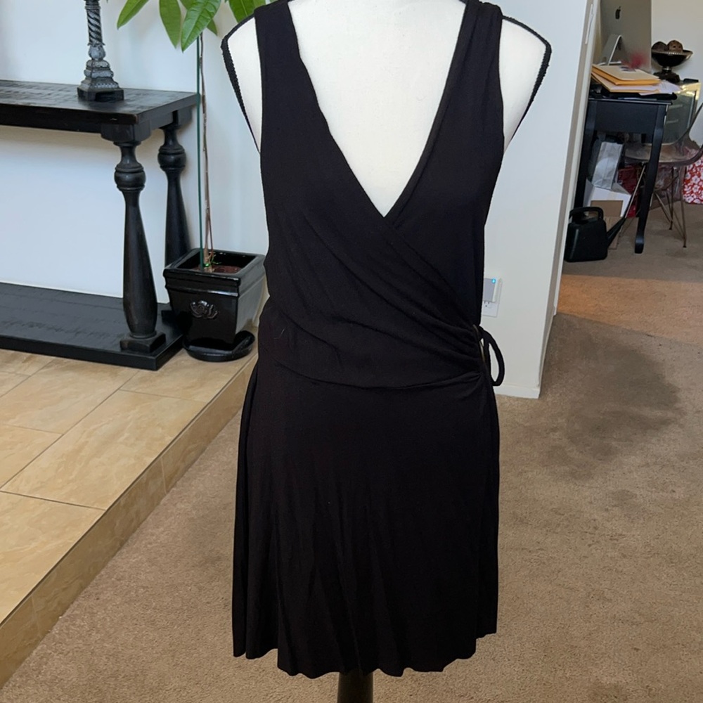 Black Wrap Dress